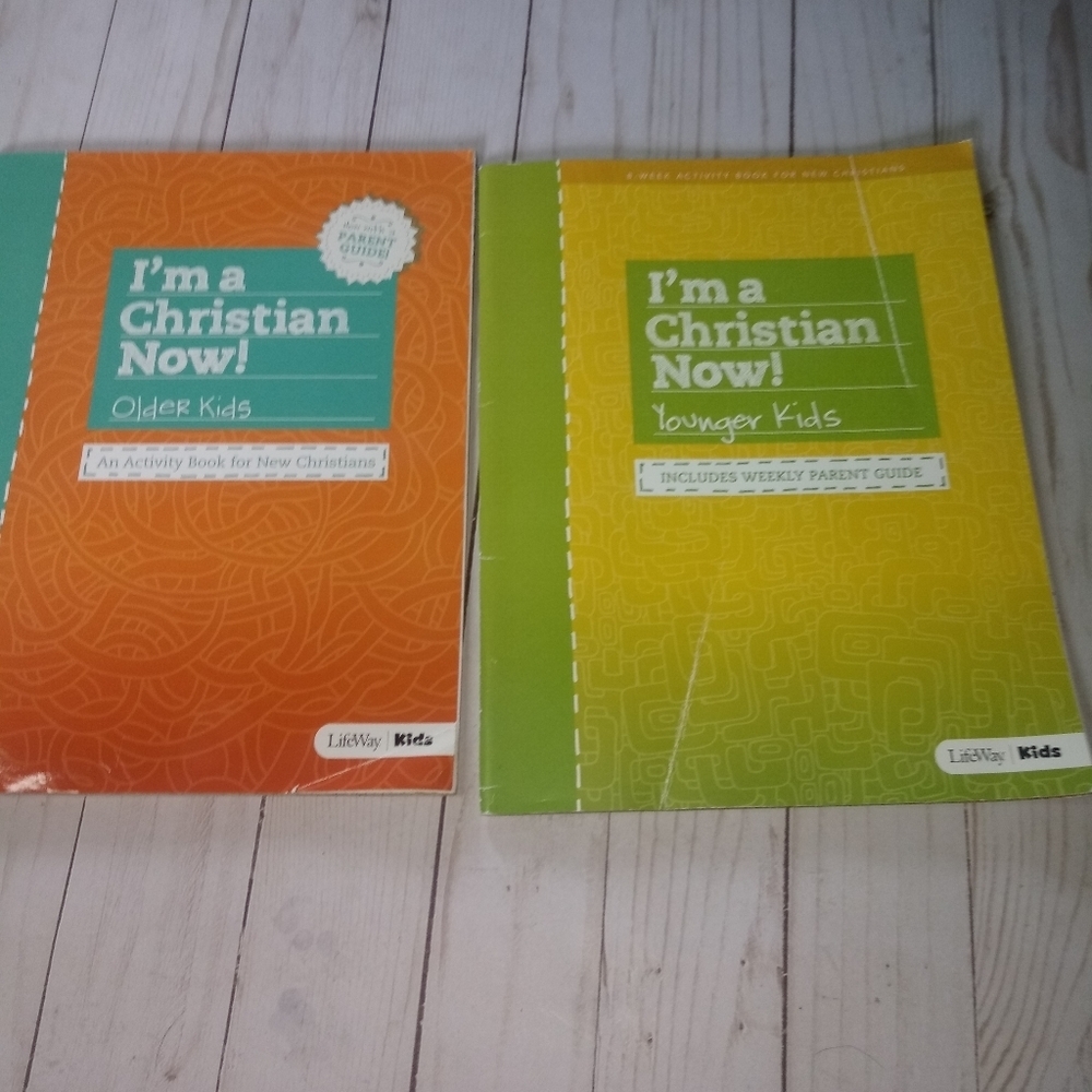 I'm a Christian Now! Education books